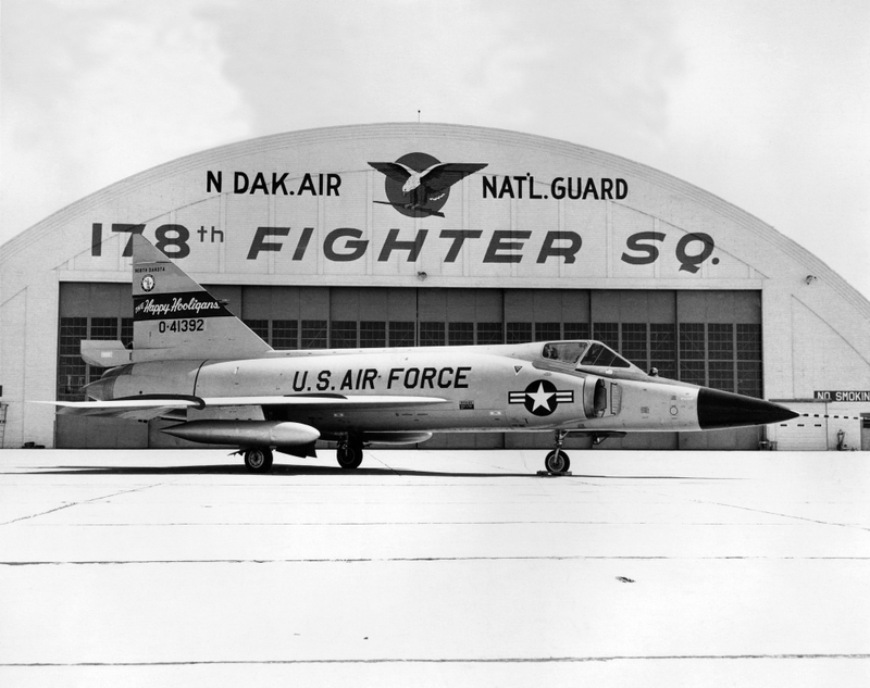 F-102 Delta Dagger interceptor.